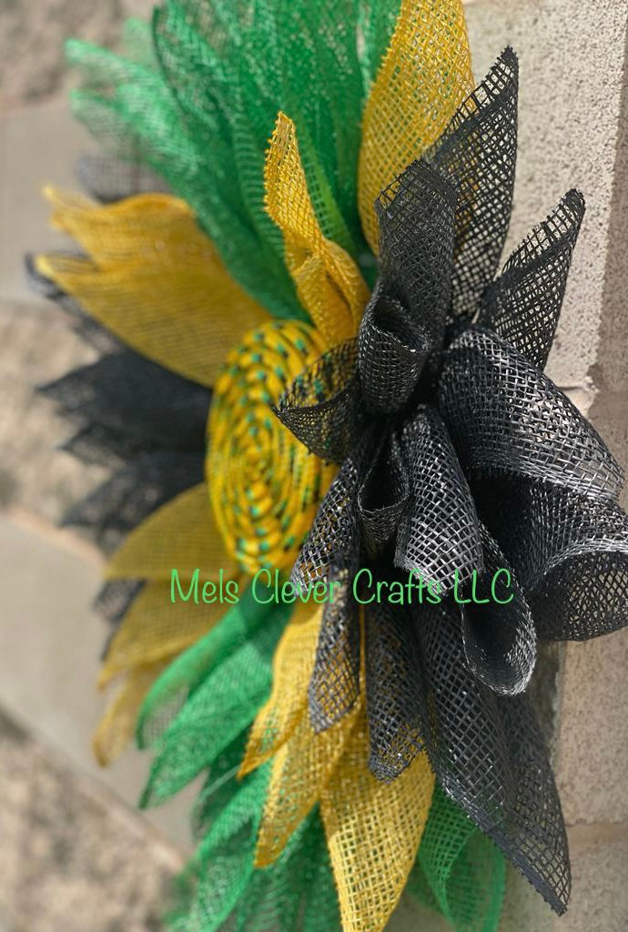 22" Jamaica Flag Wreath