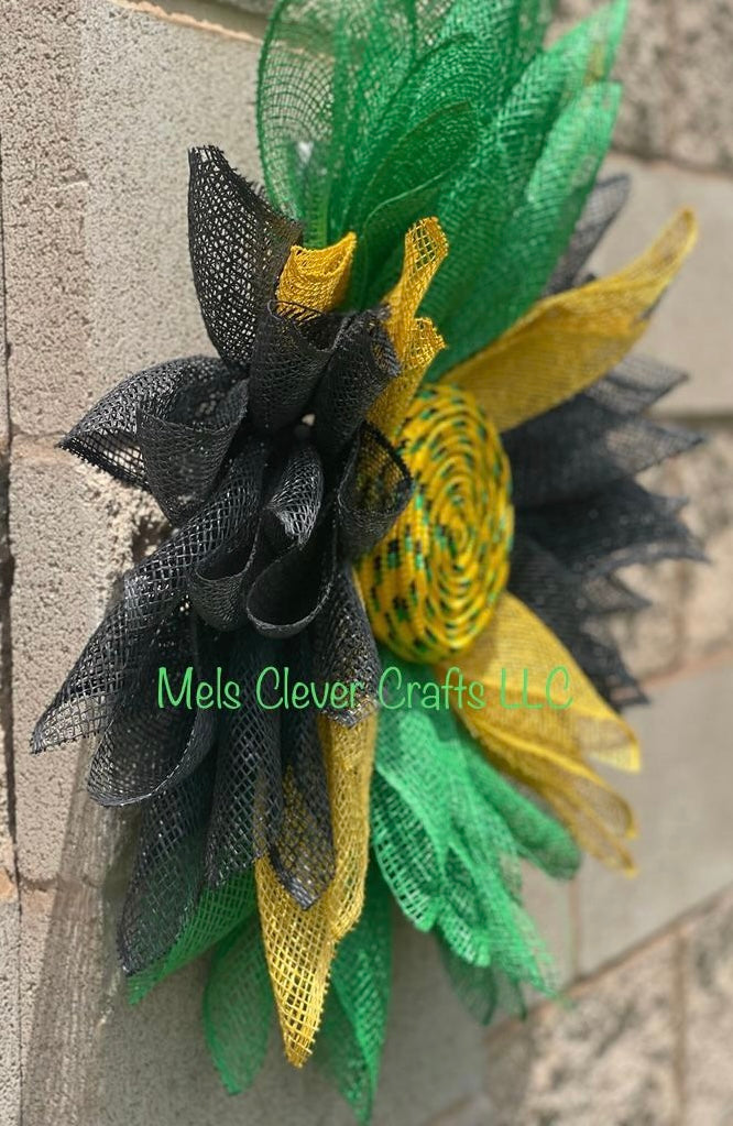 22" Jamaica Flag Wreath